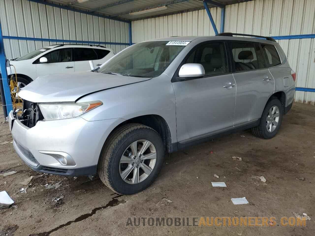 5TDBK3EH5DS268533 TOYOTA HIGHLANDER 2013