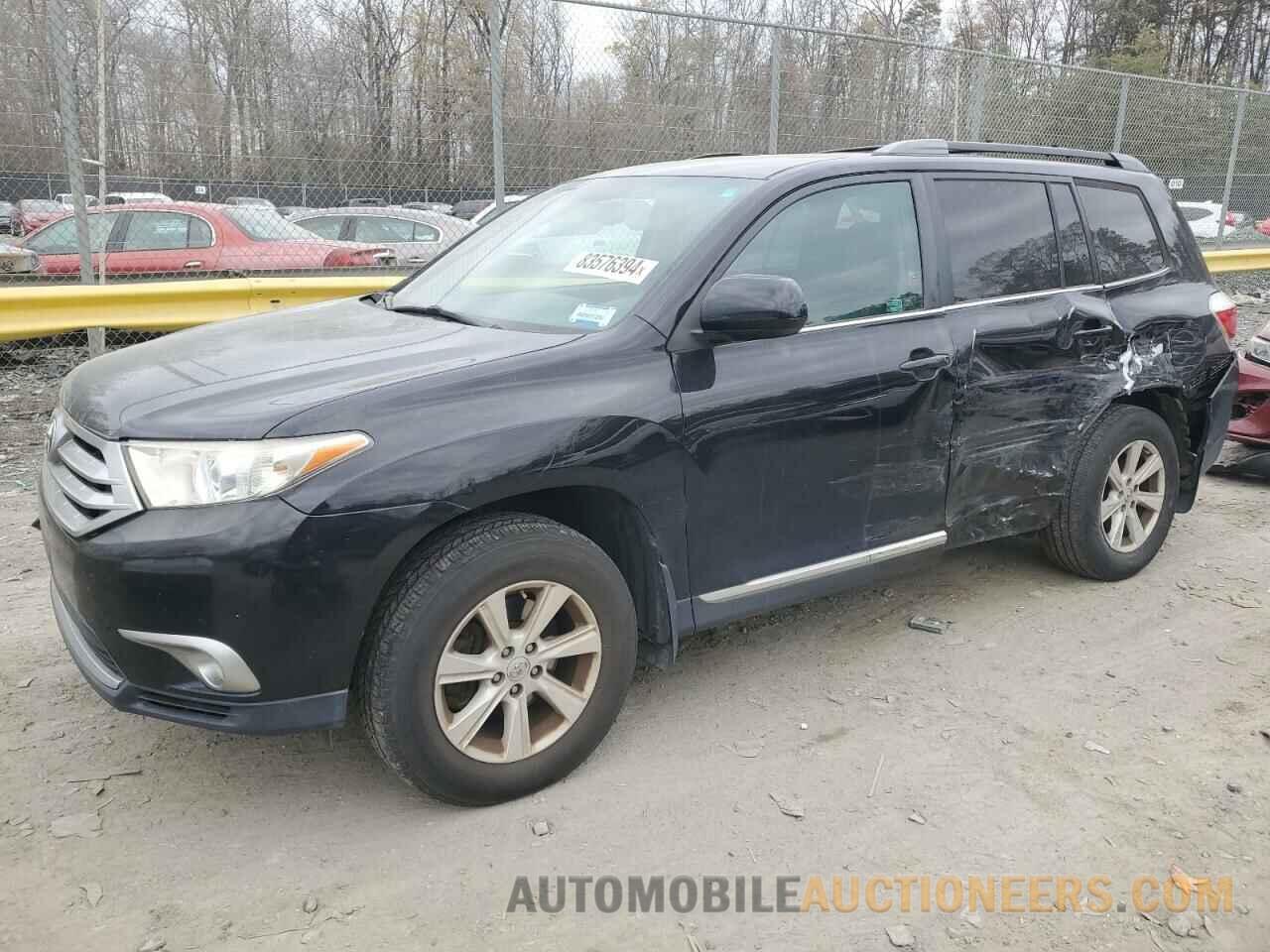 5TDBK3EH6DS244788 TOYOTA HIGHLANDER 2013