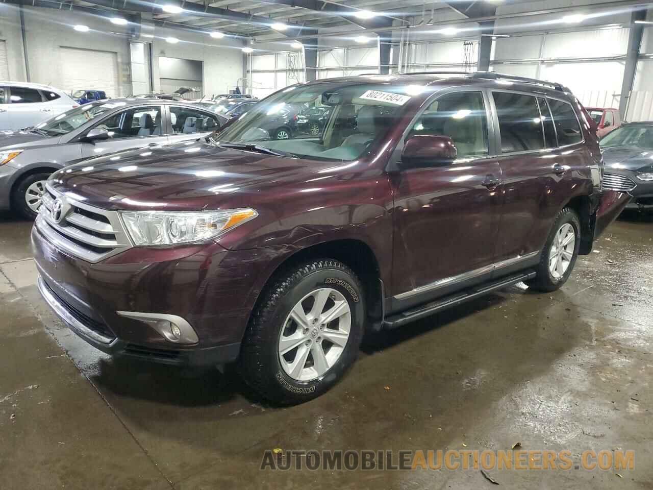 5TDBK3EH6DS271344 TOYOTA HIGHLANDER 2013