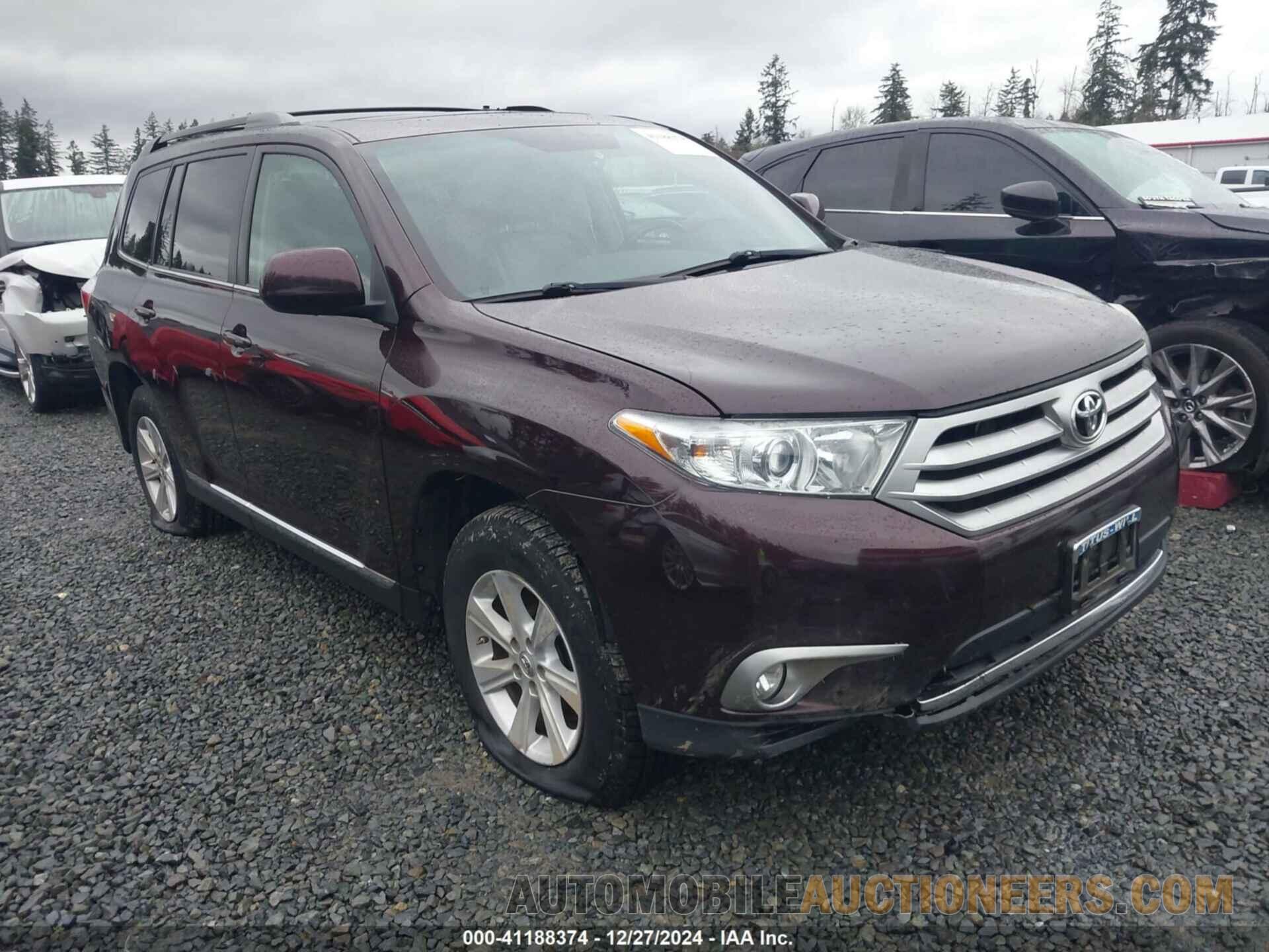 5TDBK3EH7BS041552 TOYOTA HIGHLANDER 2011