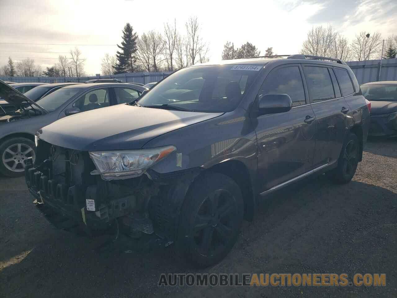 5TDBK3EH7BS081842 TOYOTA HIGHLANDER 2011