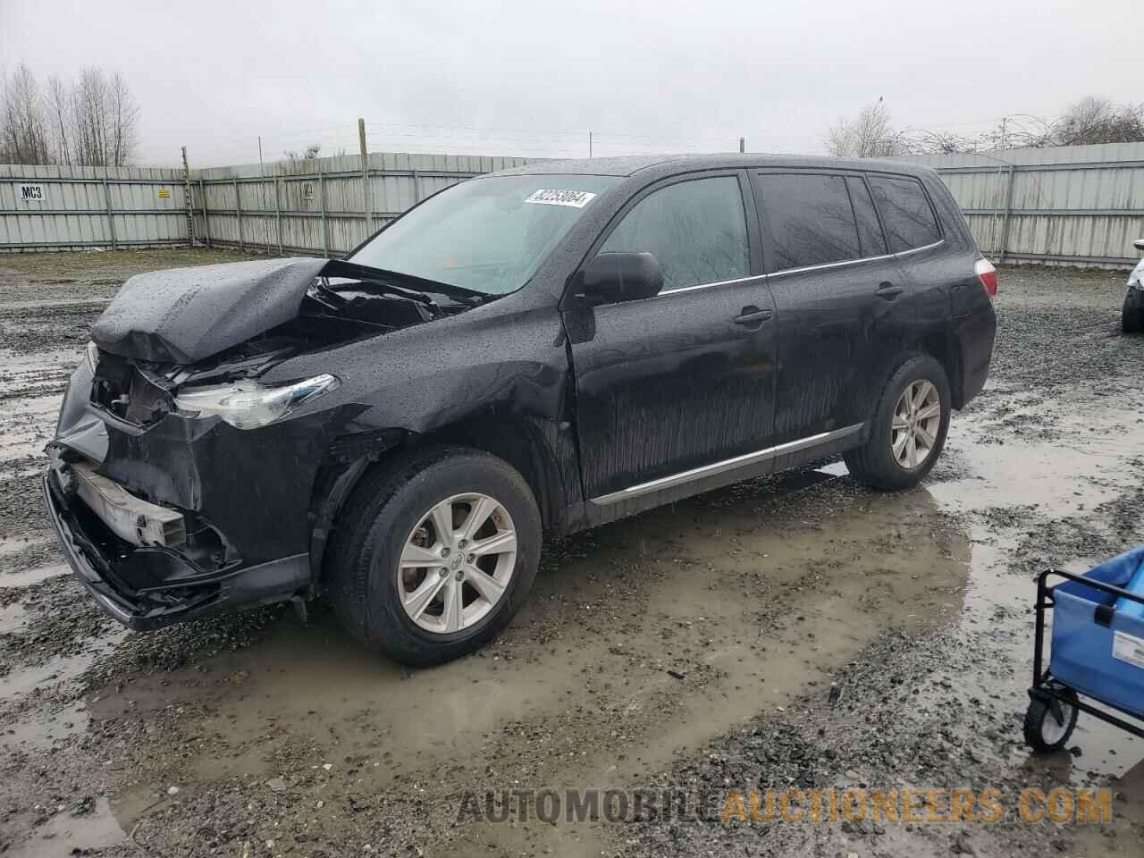 5TDBK3EH7CS122472 TOYOTA HIGHLANDER 2012