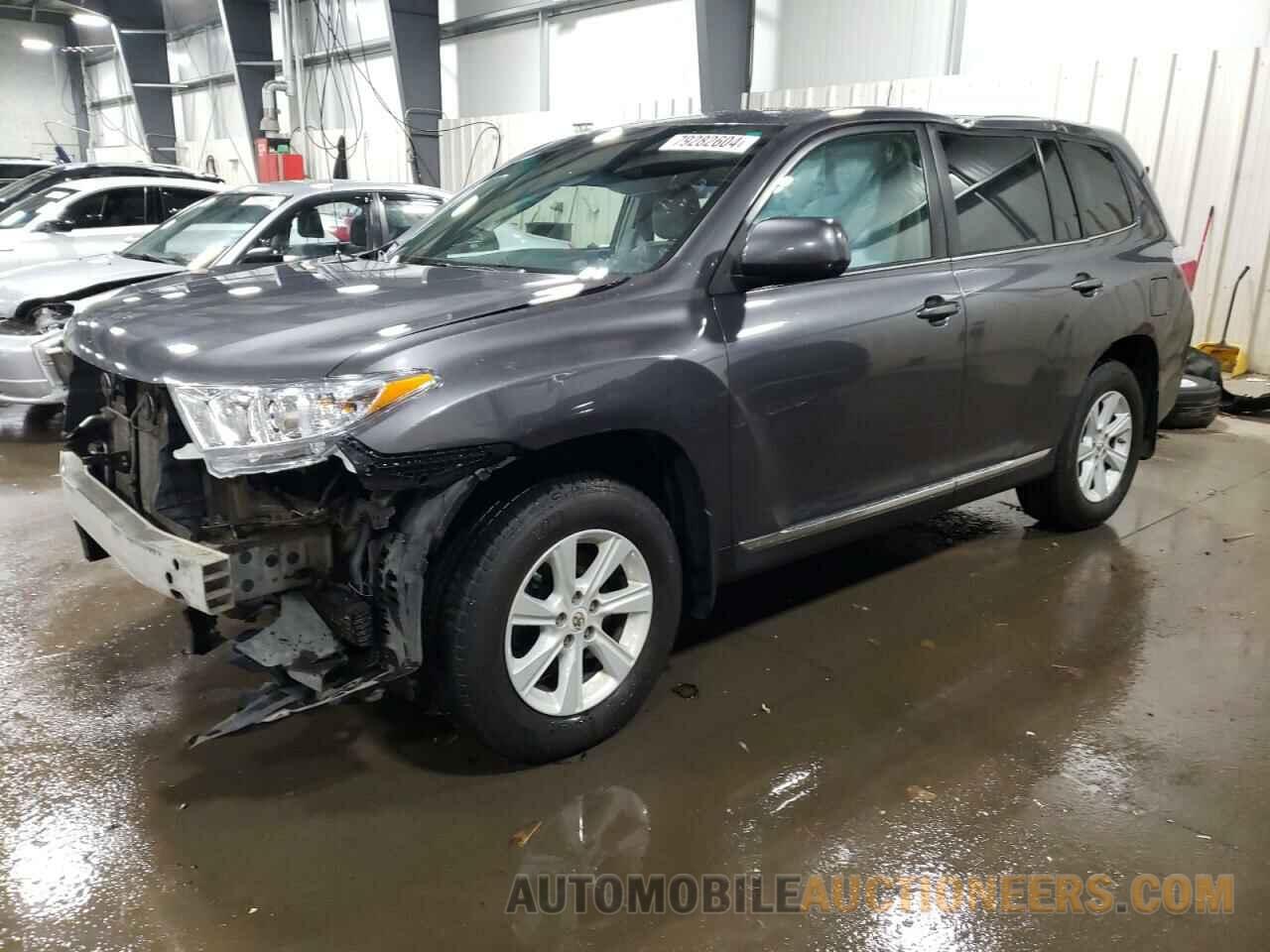 5TDBK3EH7CS129325 TOYOTA HIGHLANDER 2012