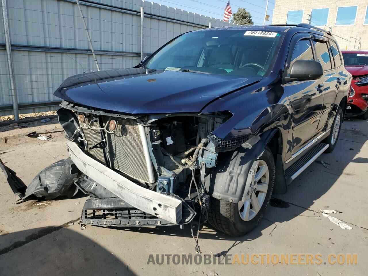 5TDBK3EH8BS067786 TOYOTA HIGHLANDER 2011