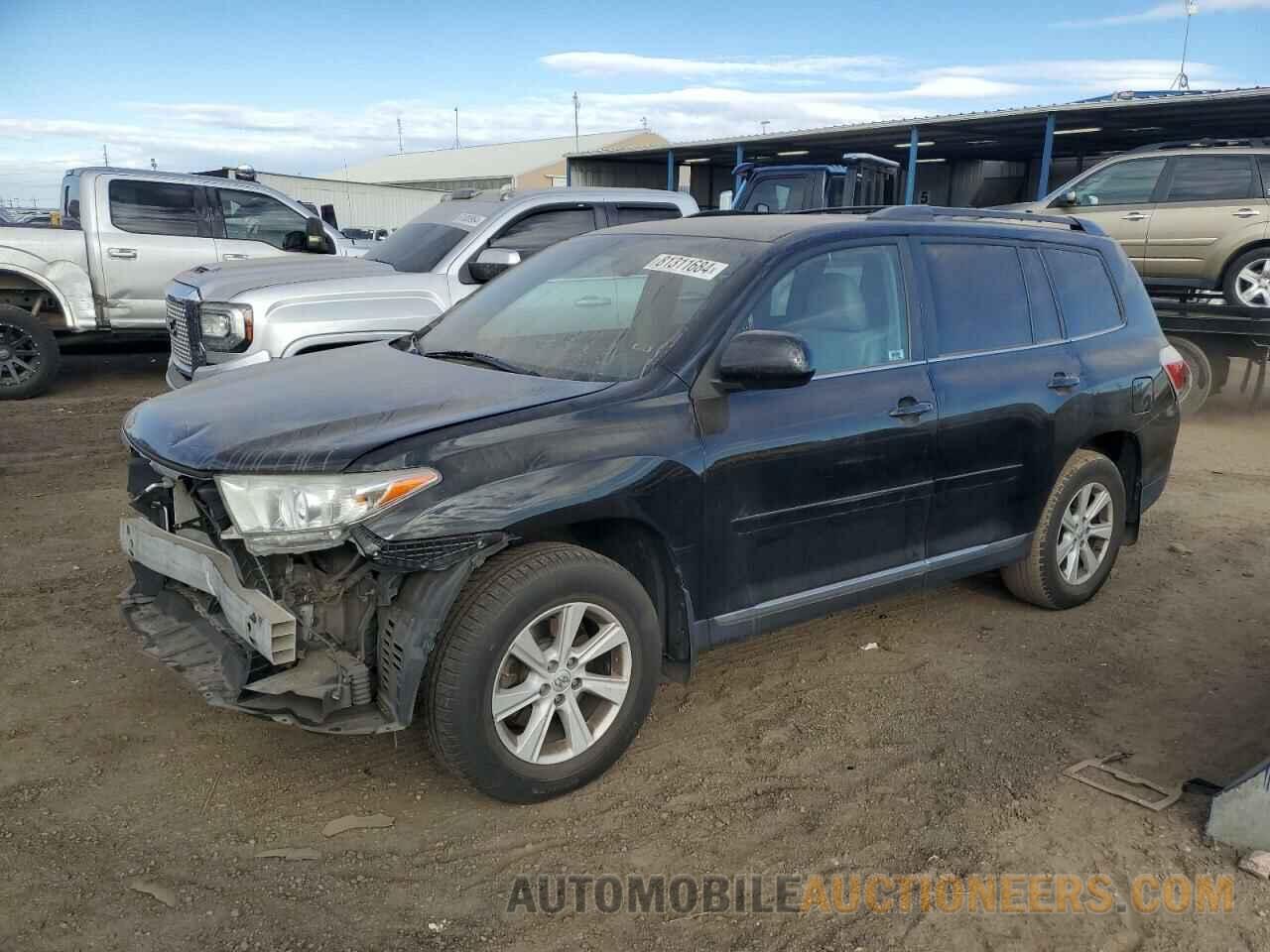 5TDBK3EH8DS195478 TOYOTA HIGHLANDER 2013