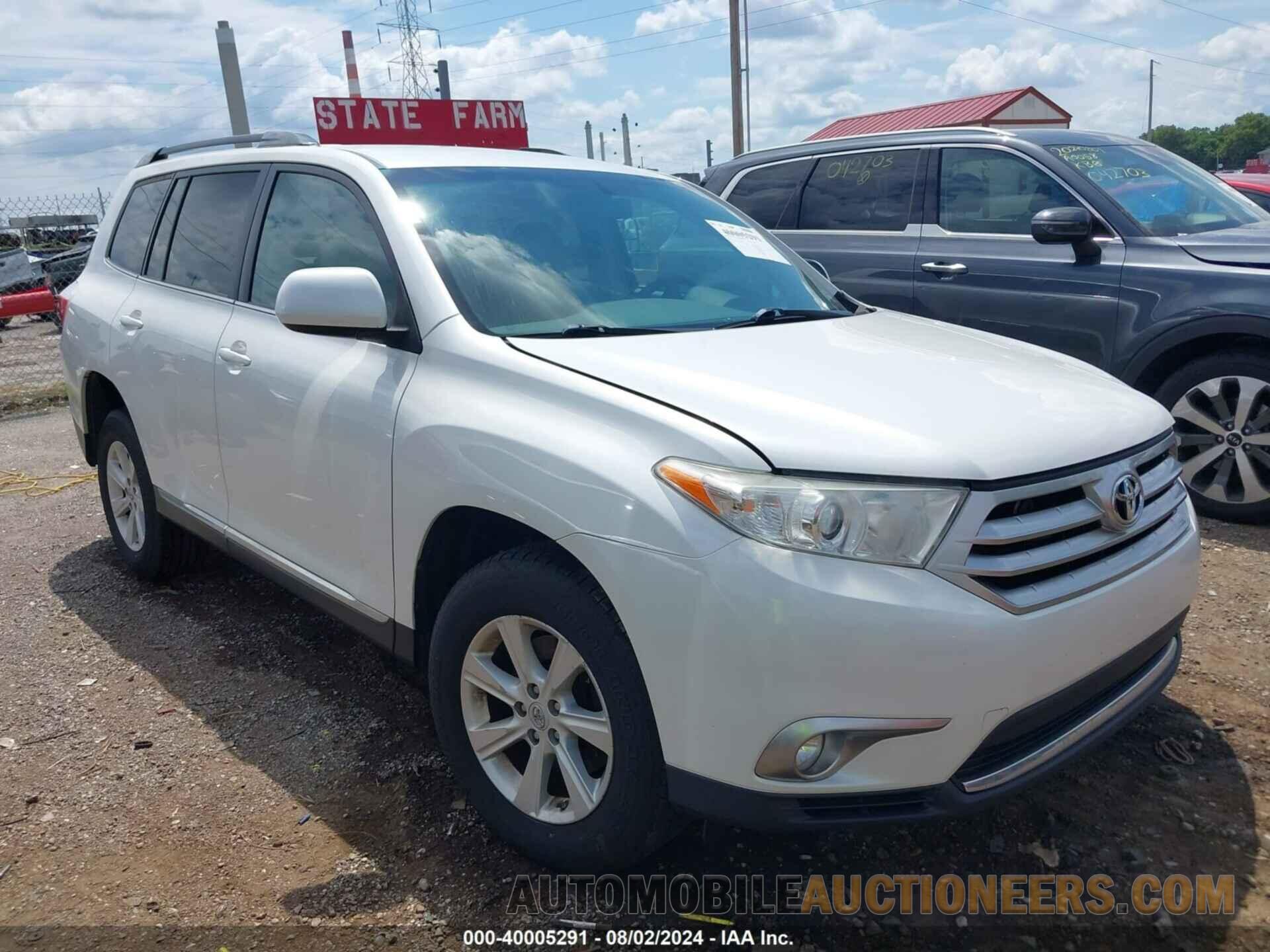 5TDBK3EH9BS041293 TOYOTA HIGHLANDER 2011