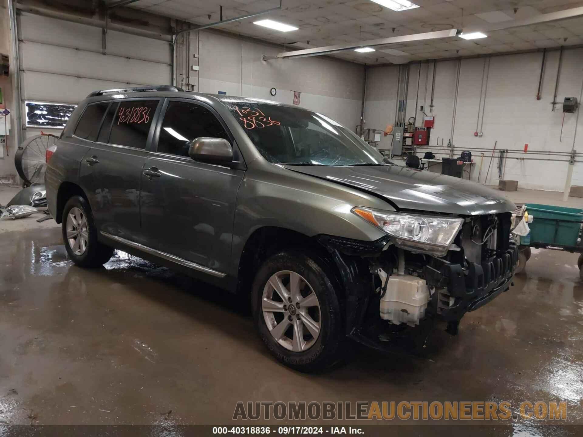 5TDBK3EH9BS053024 TOYOTA HIGHLANDER 2011