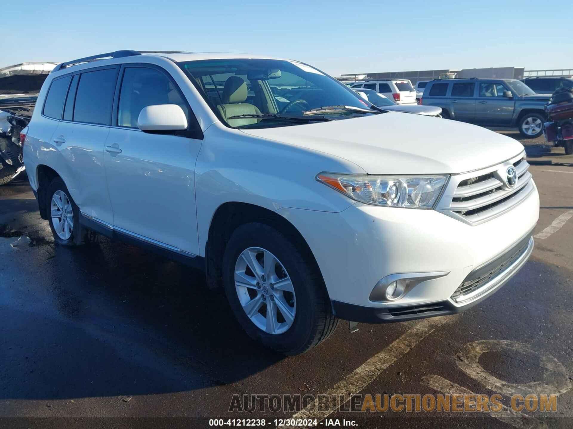 5TDBK3EH9BS070891 TOYOTA HIGHLANDER 2011