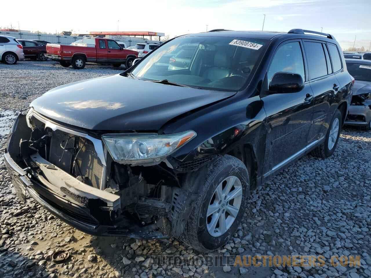 5TDBK3EH9CS167297 TOYOTA HIGHLANDER 2012