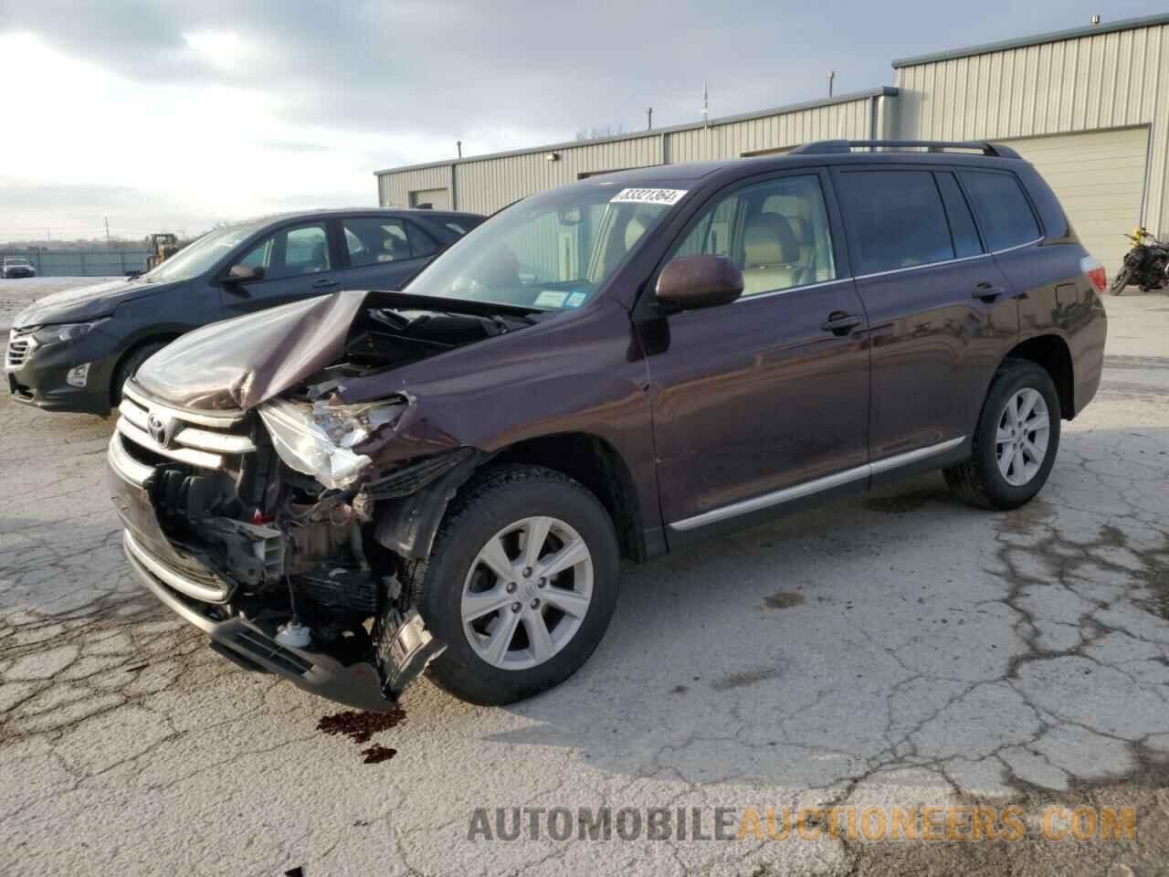 5TDBK3EH9DS242839 TOYOTA HIGHLANDER 2013