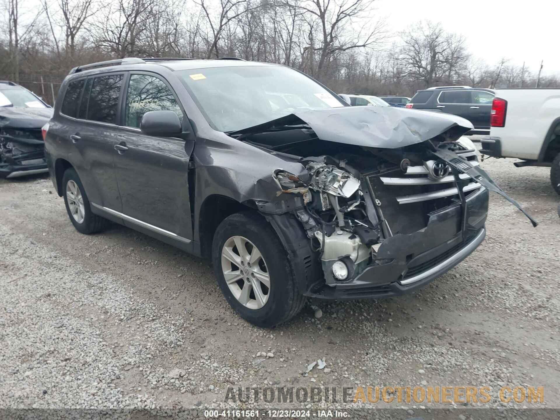 5TDBK3EHXDS256944 TOYOTA HIGHLANDER 2013