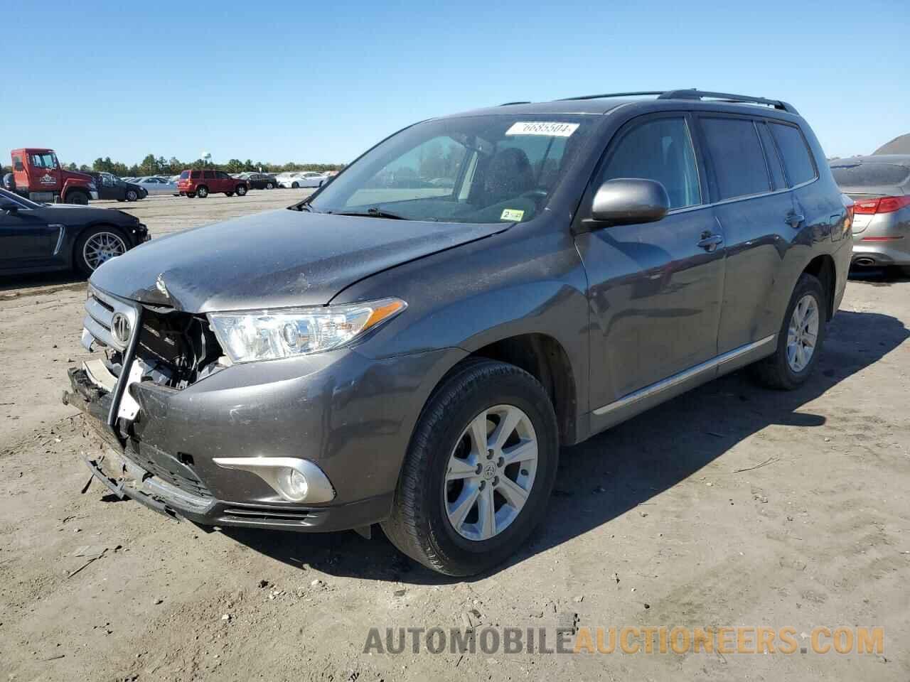 5TDBK3EHXDS270567 TOYOTA HIGHLANDER 2013