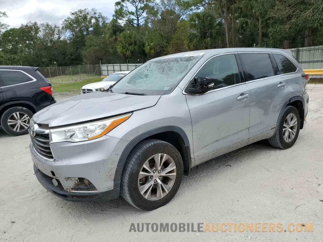 5TDBKRFH0FS163130 TOYOTA HIGHLANDER 2015