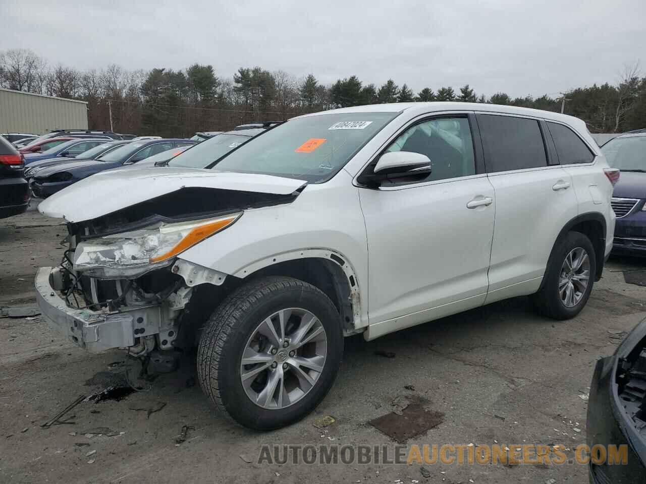 5TDBKRFH0FS166867 TOYOTA HIGHLANDER 2015