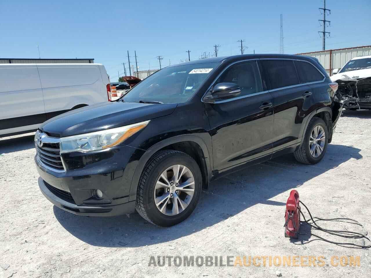 5TDBKRFH0FS187640 TOYOTA HIGHLANDER 2015