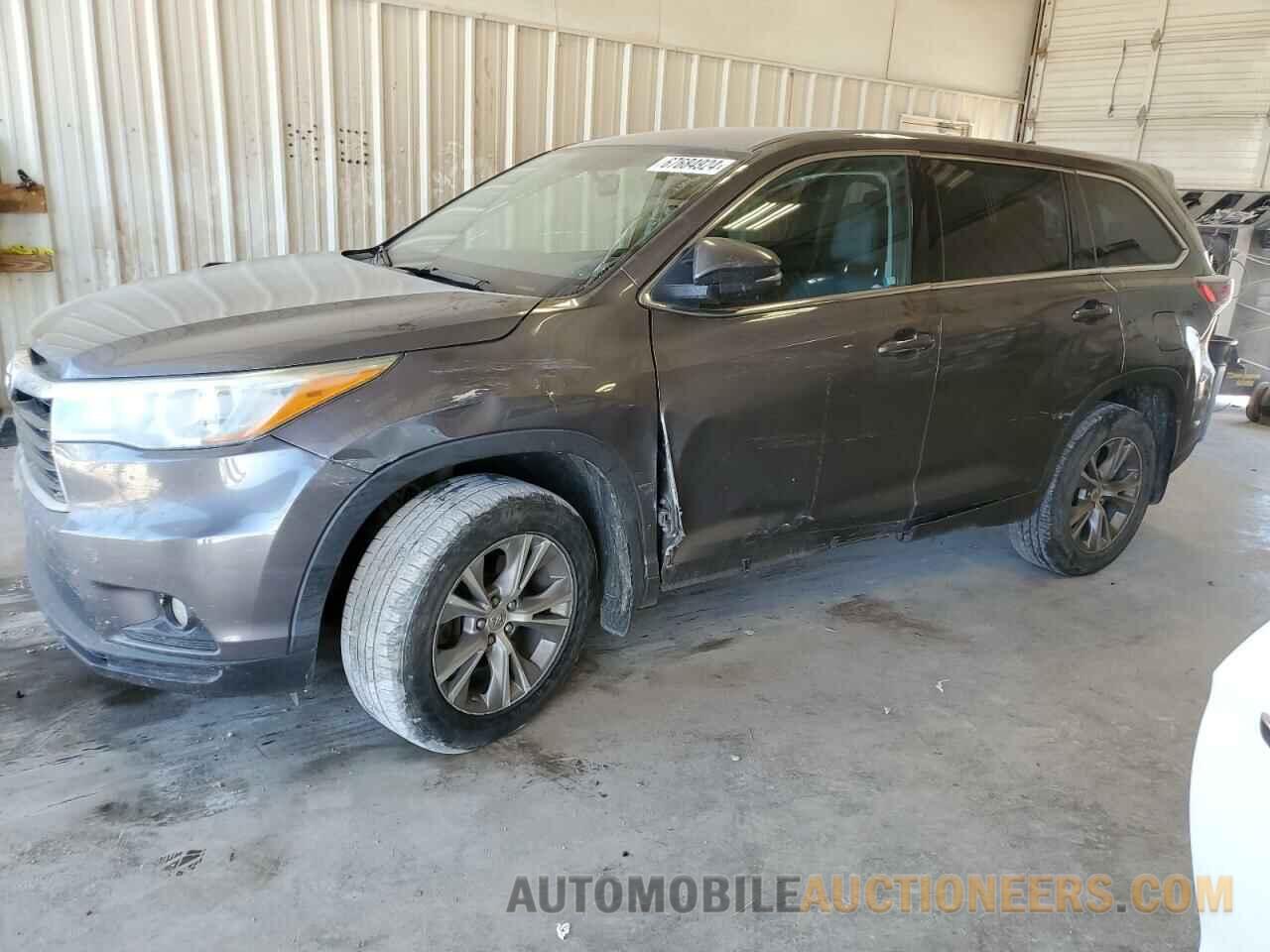 5TDBKRFH0FS188920 TOYOTA HIGHLANDER 2015