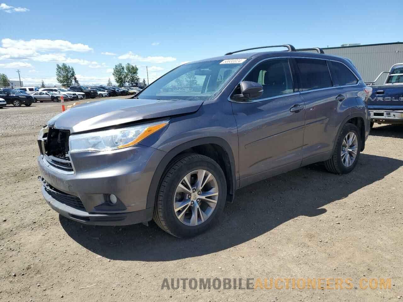 5TDBKRFH0FS189517 TOYOTA HIGHLANDER 2015