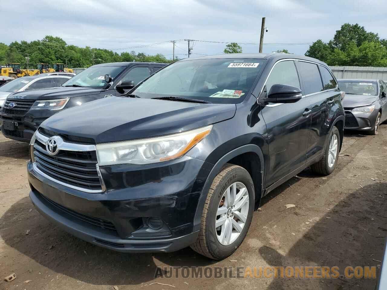 5TDBKRFH0GS229516 TOYOTA HIGHLANDER 2016