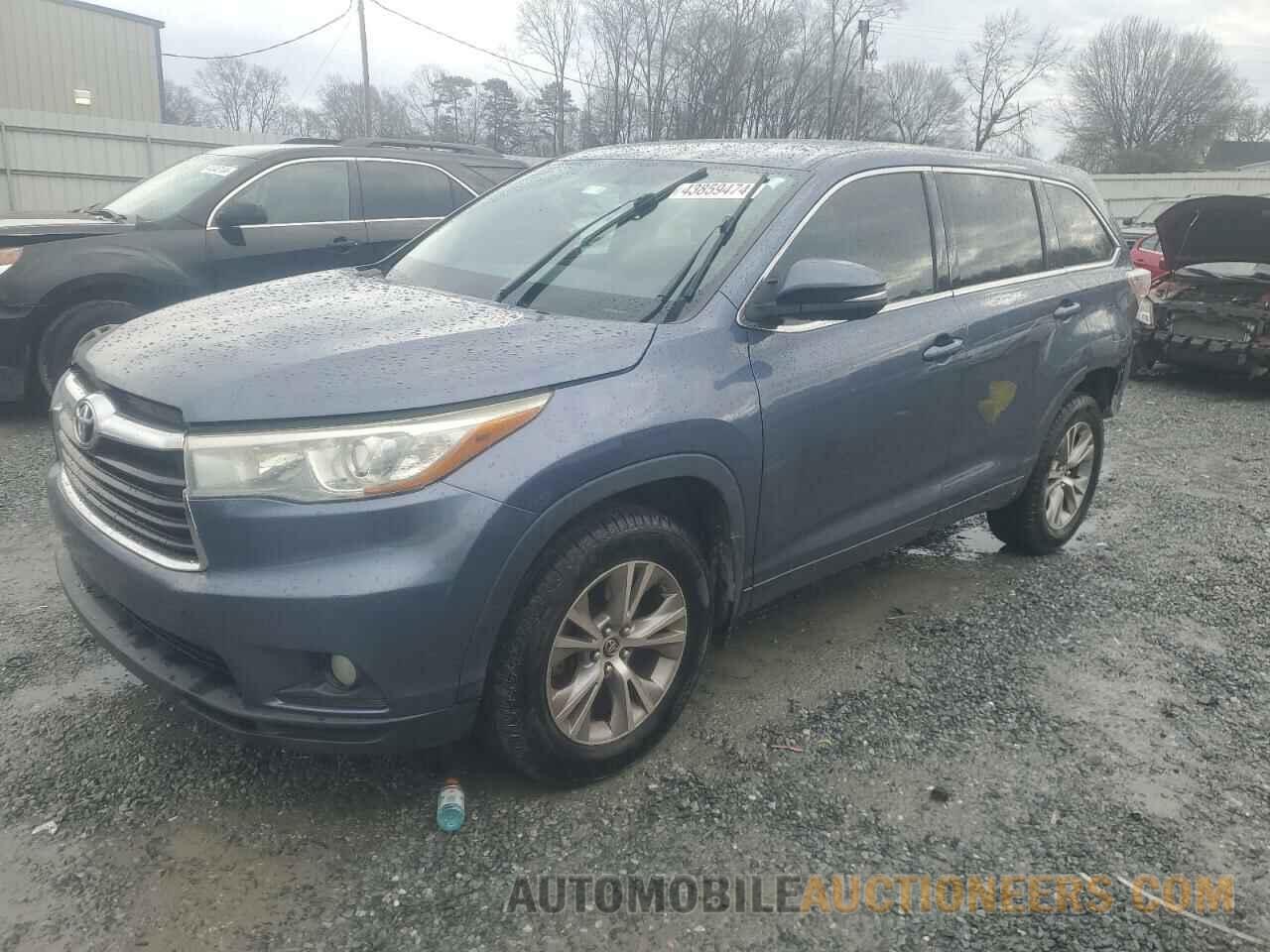 5TDBKRFH0GS246218 TOYOTA HIGHLANDER 2016