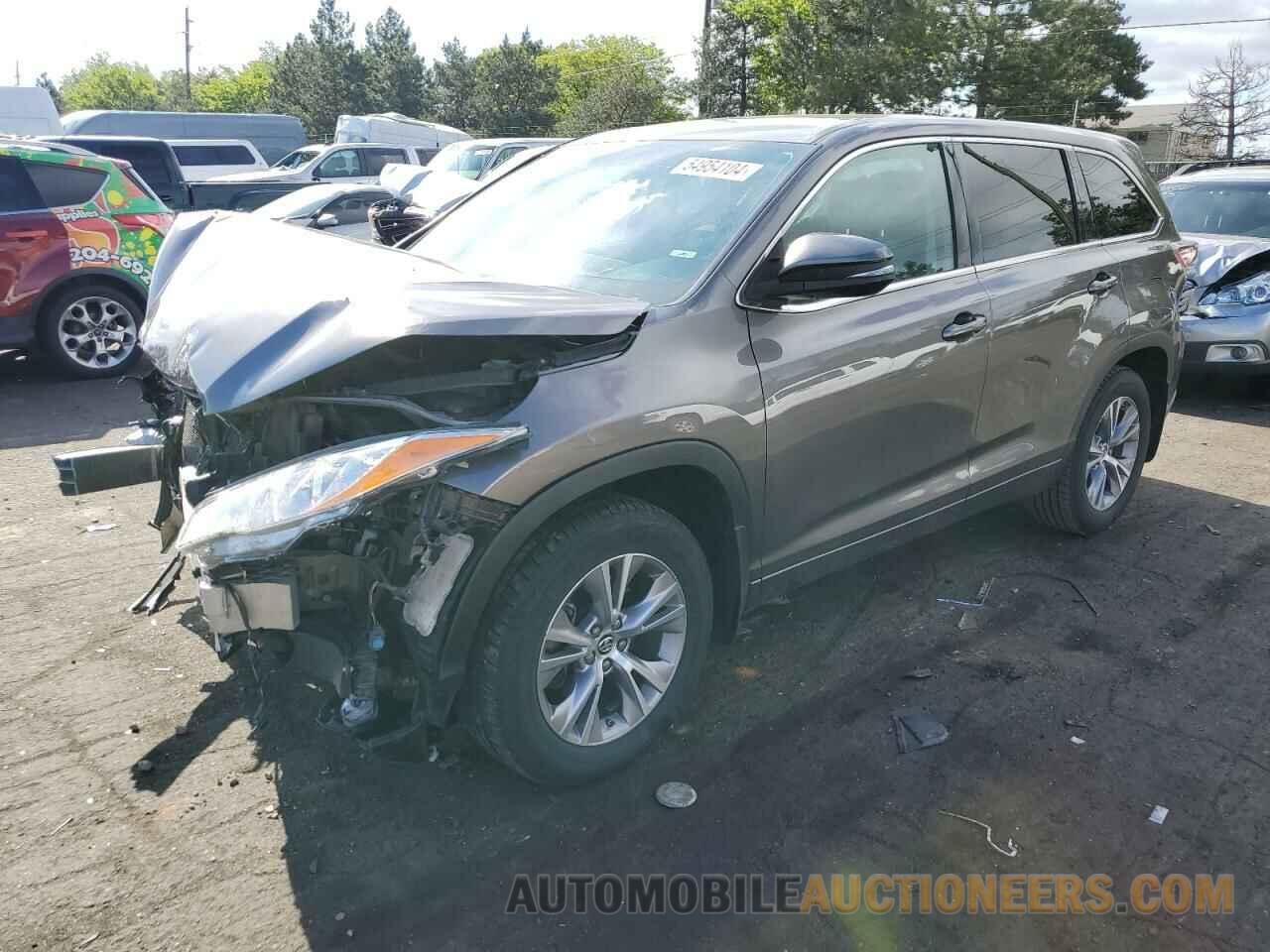 5TDBKRFH0GS263181 TOYOTA HIGHLANDER 2016