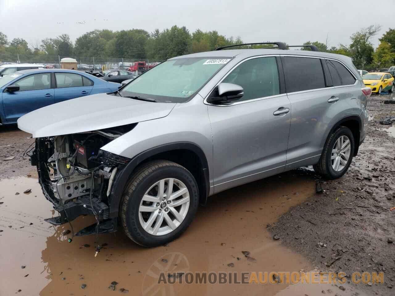 5TDBKRFH0GS270549 TOYOTA HIGHLANDER 2016