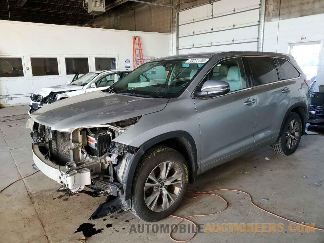 5TDBKRFH0GS312248 TOYOTA HIGHLANDER 2016