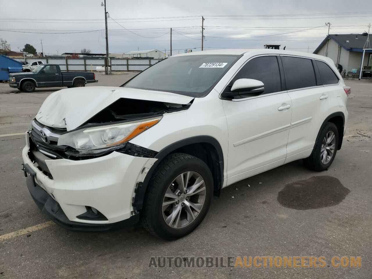 5TDBKRFH1FS076563 TOYOTA HIGHLANDER 2015