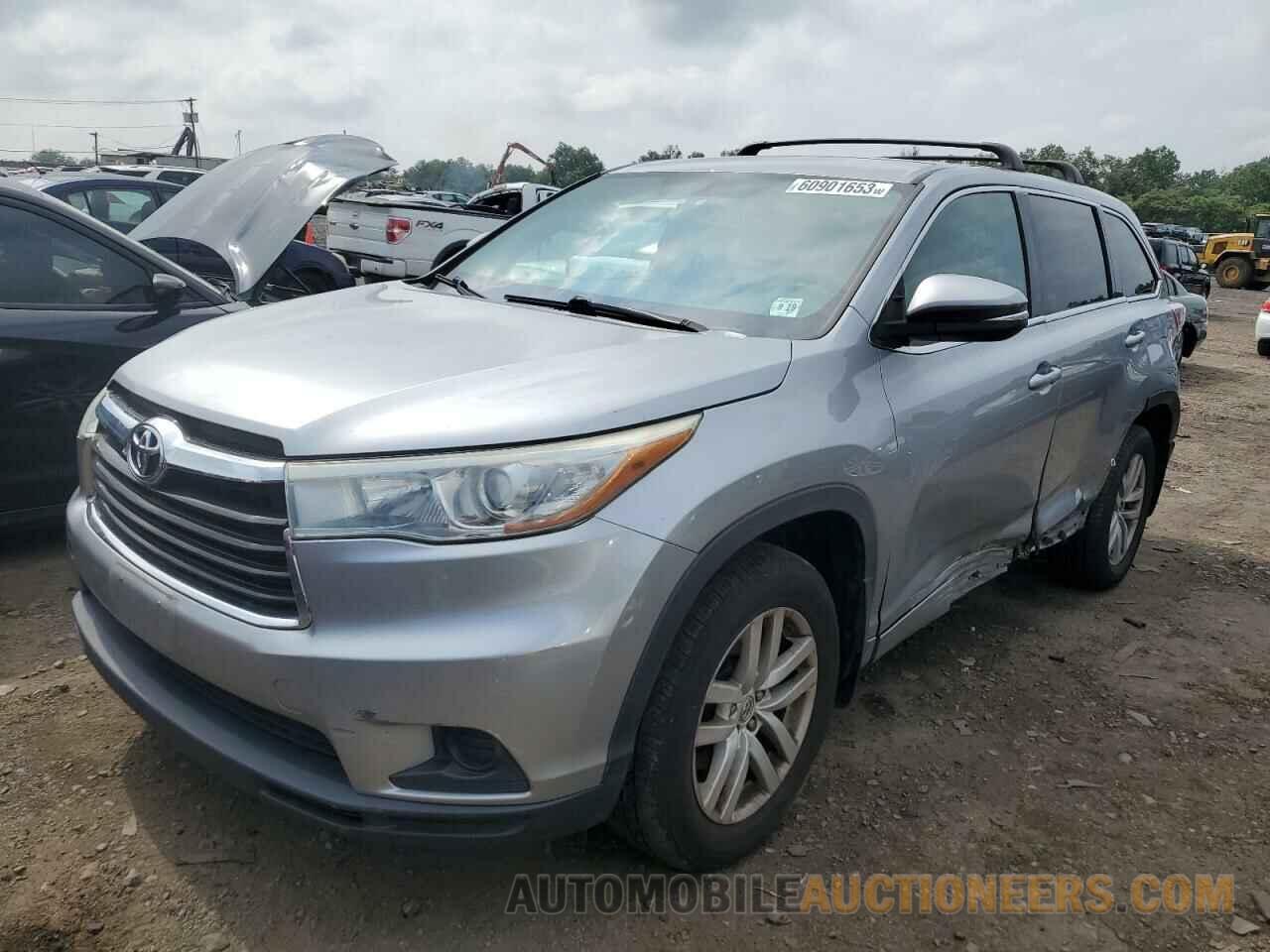 5TDBKRFH1FS080077 TOYOTA HIGHLANDER 2015