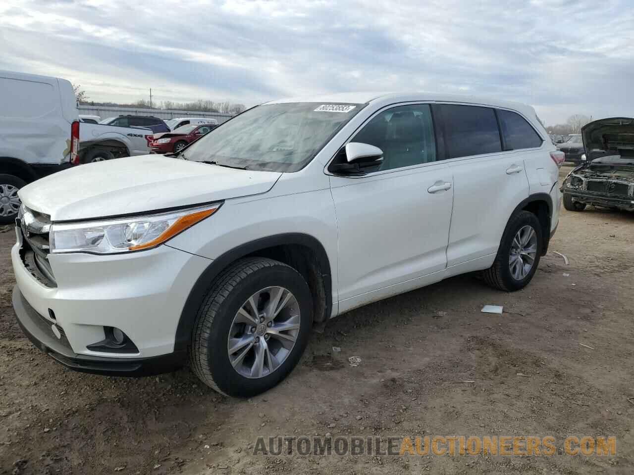 5TDBKRFH1FS129567 TOYOTA HIGHLANDER 2015