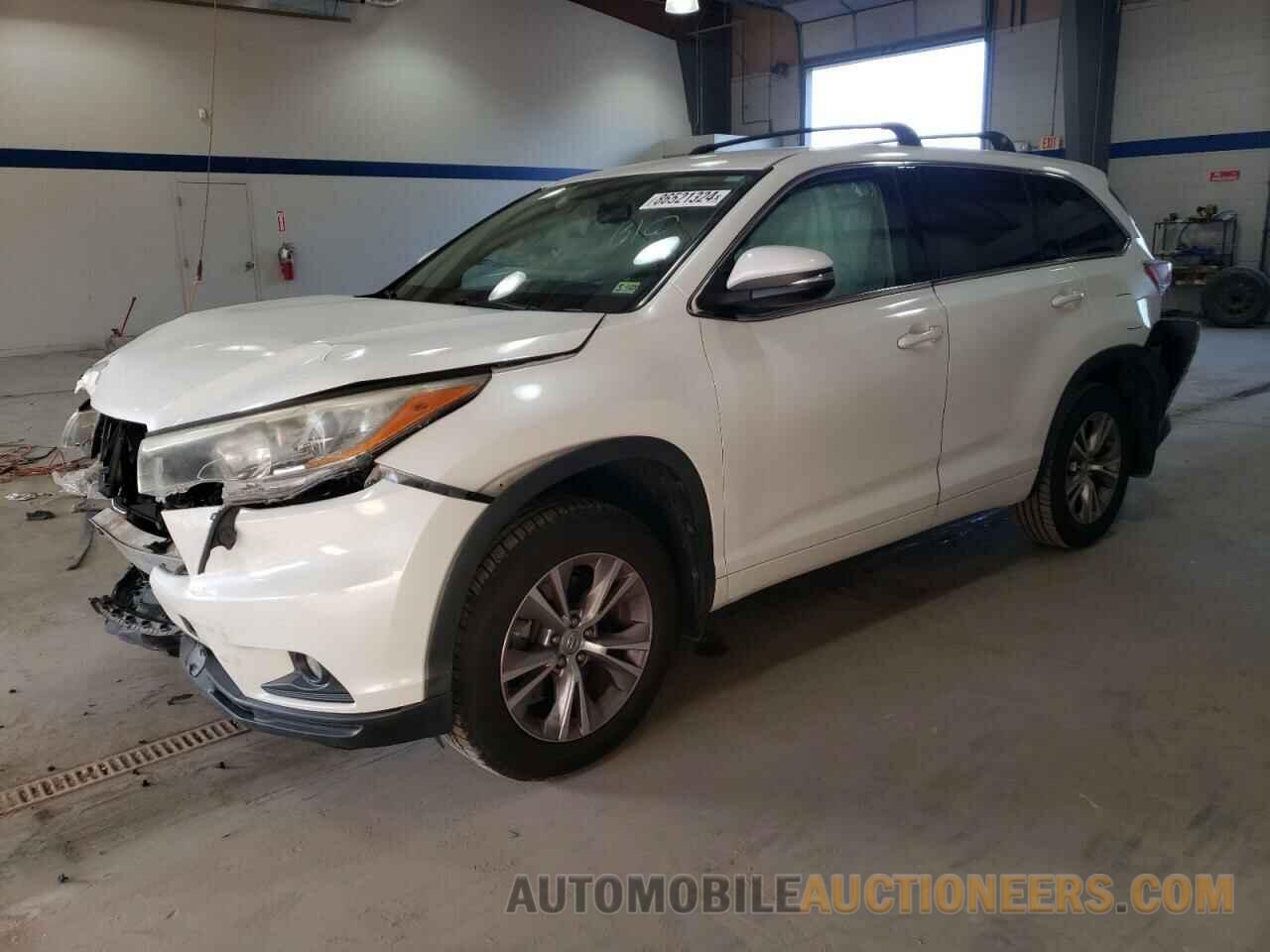 5TDBKRFH1FS143629 TOYOTA HIGHLANDER 2015