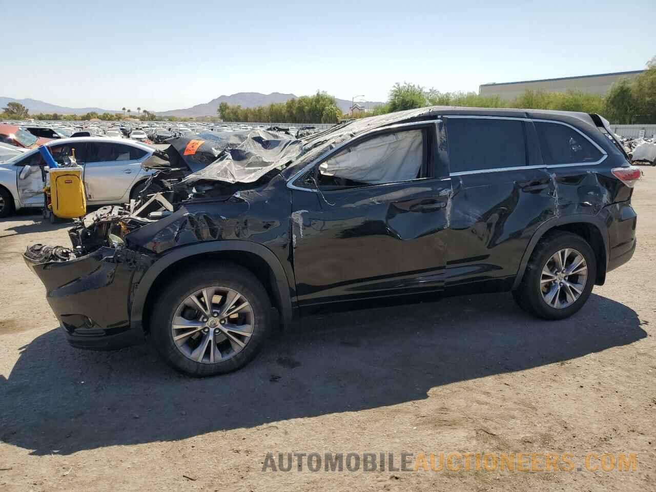 5TDBKRFH1FS147986 TOYOTA HIGHLANDER 2015