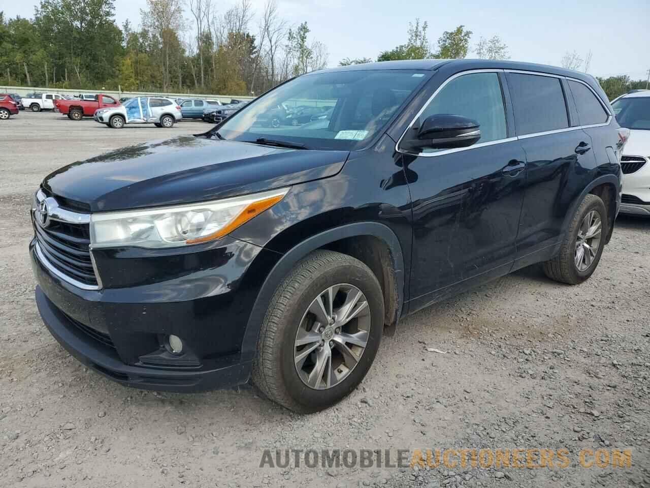 5TDBKRFH1FS179286 TOYOTA HIGHLANDER 2015