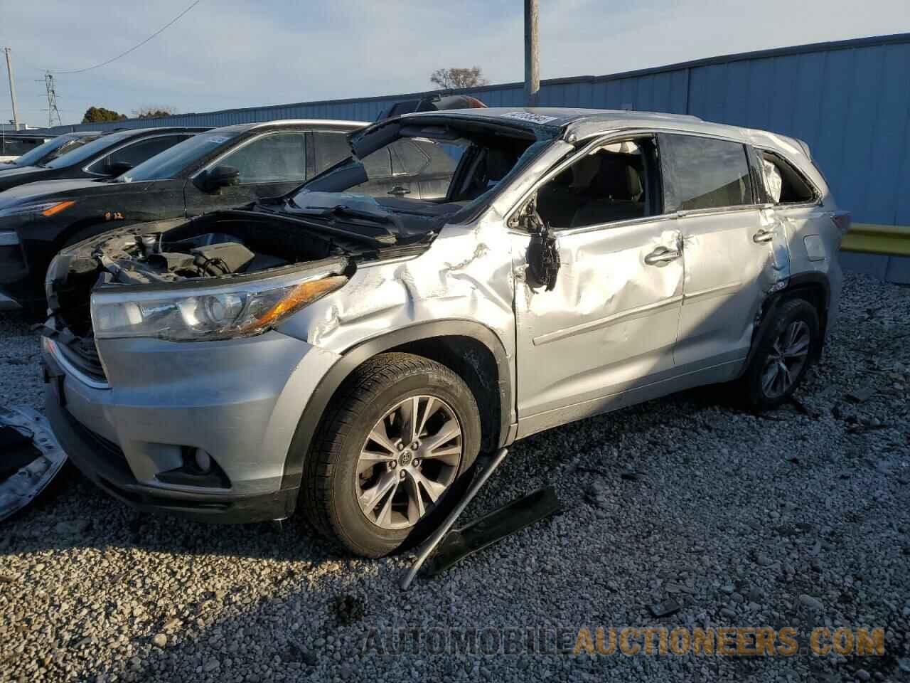 5TDBKRFH1GS306488 TOYOTA HIGHLANDER 2016