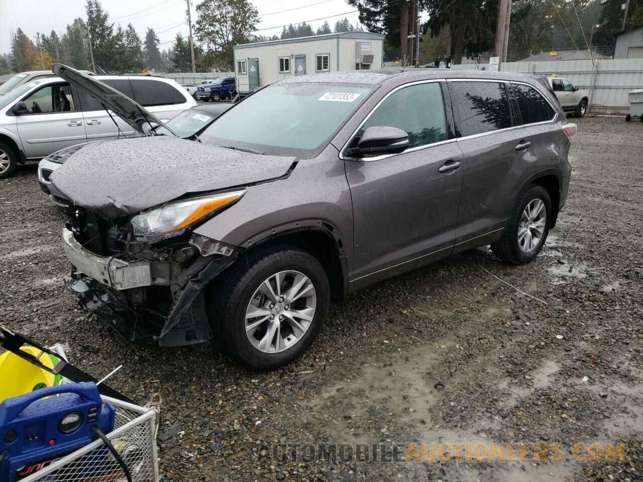 5TDBKRFH2FS094554 TOYOTA HIGHLANDER 2015