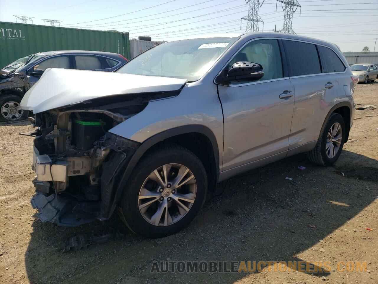 5TDBKRFH2FS100059 TOYOTA HIGHLANDER 2015