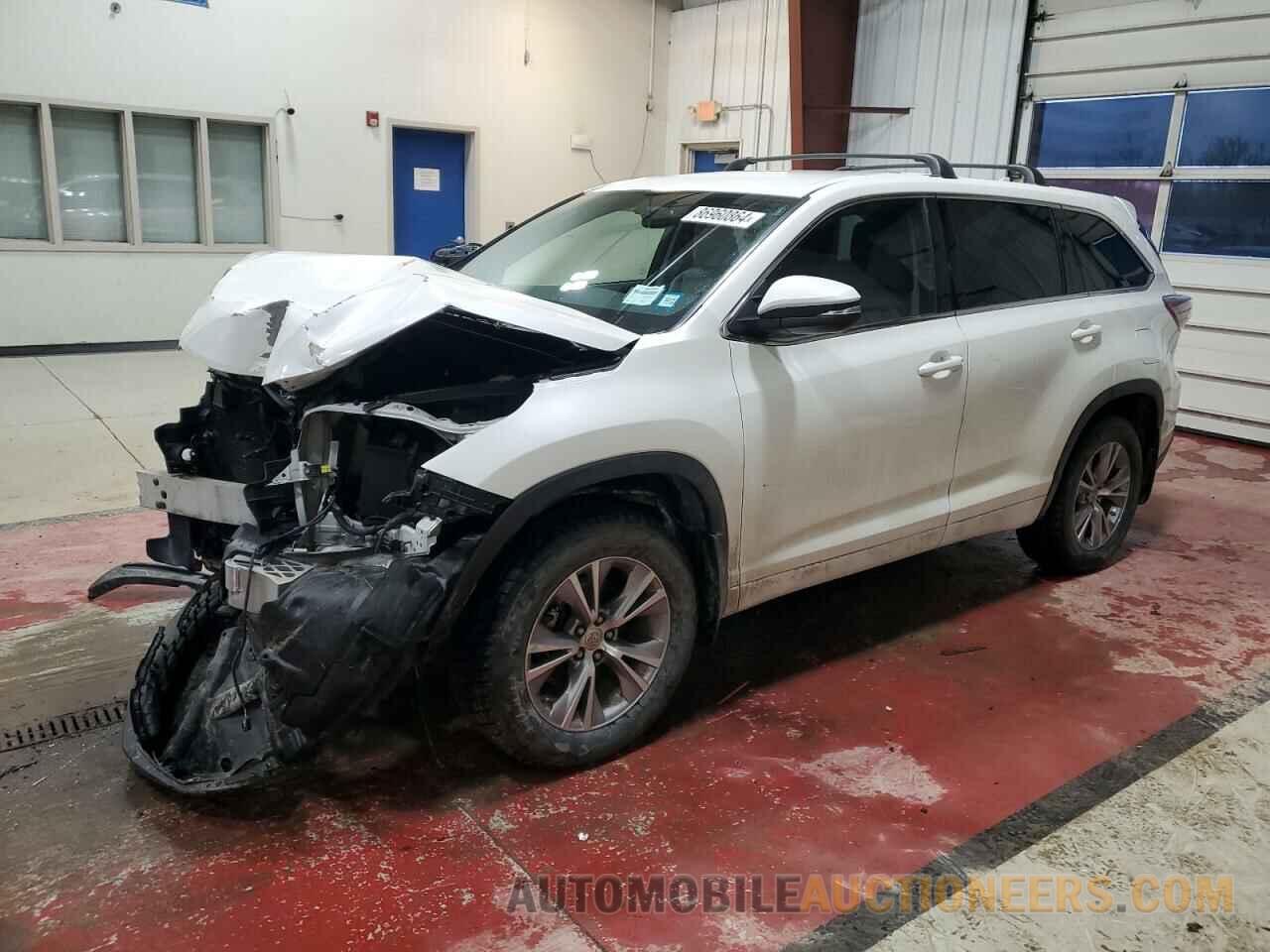 5TDBKRFH2FS130081 TOYOTA HIGHLANDER 2015