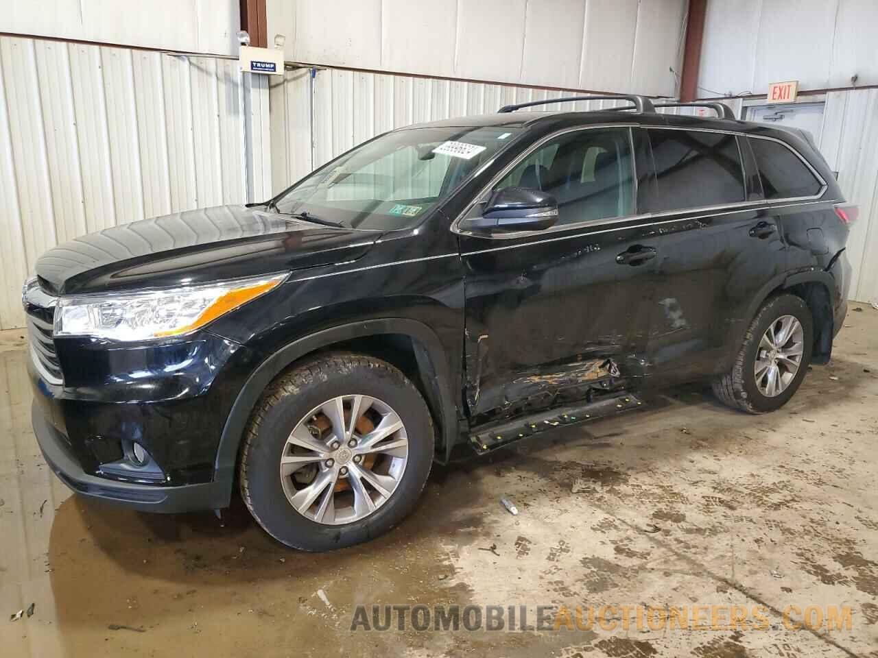 5TDBKRFH2FS157975 TOYOTA HIGHLANDER 2015