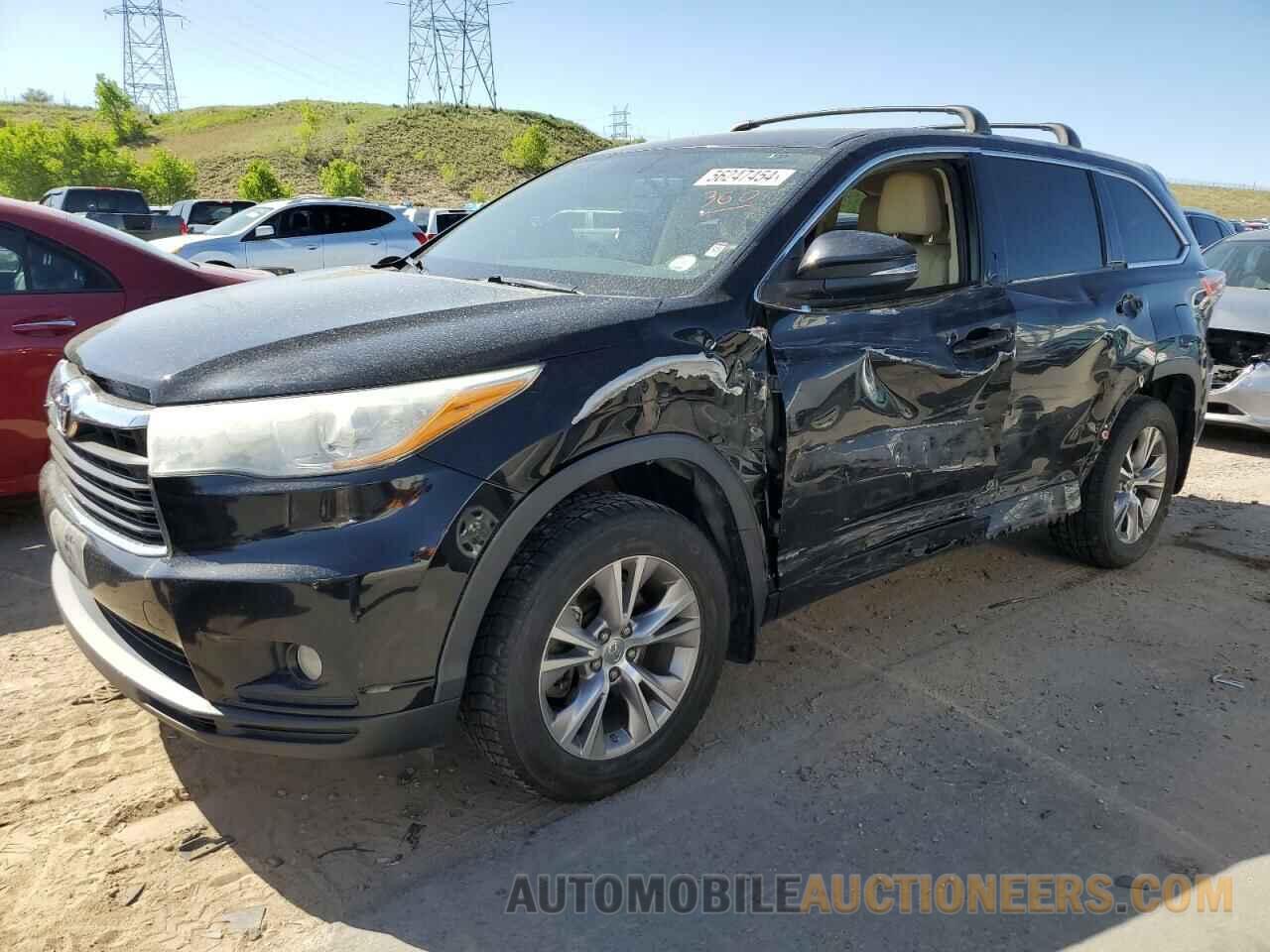 5TDBKRFH2FS183332 TOYOTA HIGHLANDER 2015