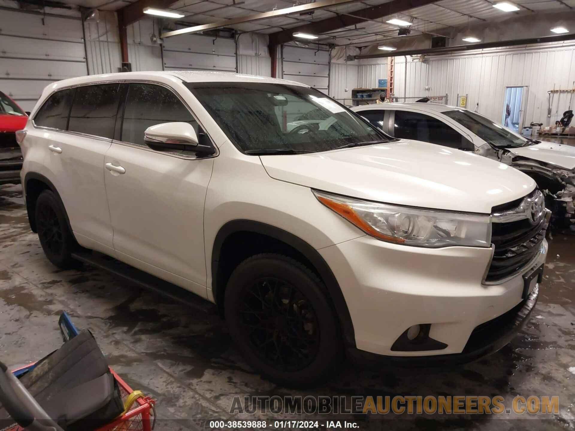 5TDBKRFH2FS221965 TOYOTA HIGHLANDER 2015