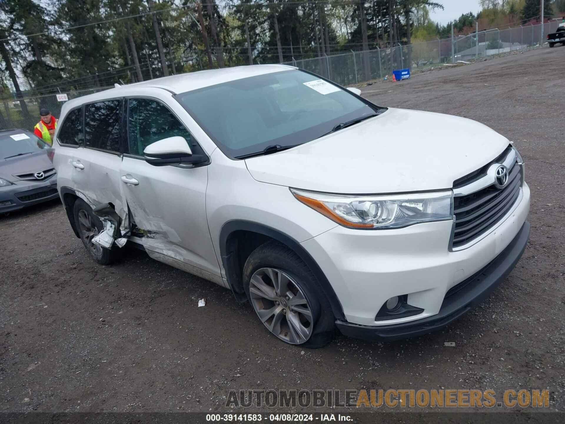 5TDBKRFH2GS234099 TOYOTA HIGHLANDER 2016