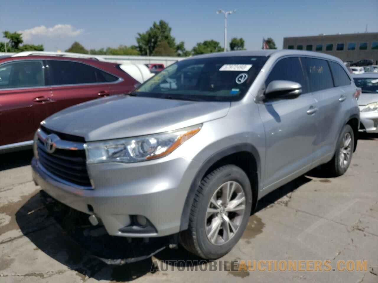 5TDBKRFH2GS285506 TOYOTA HIGHLANDER 2016