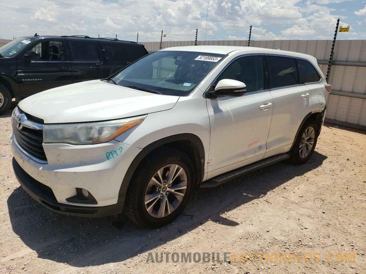 5TDBKRFH2GS329763 TOYOTA HIGHLANDER 2016