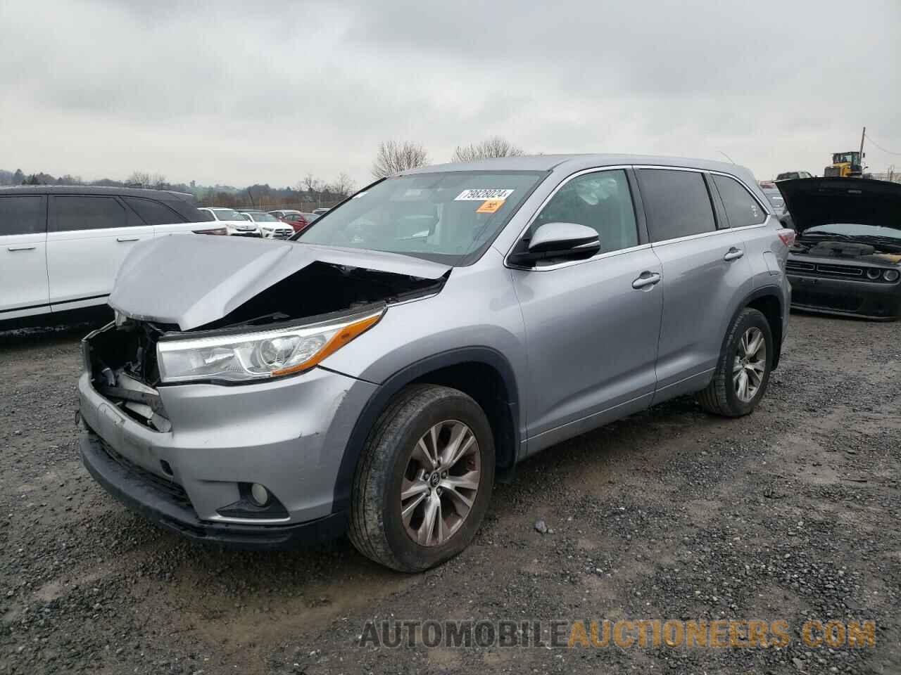 5TDBKRFH2GS356056 TOYOTA HIGHLANDER 2016