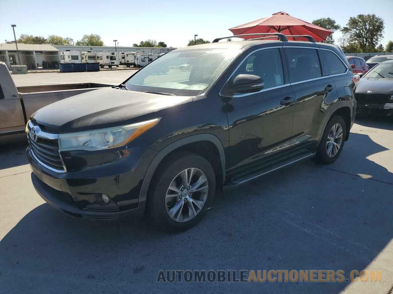 5TDBKRFH3FS097611 TOYOTA HIGHLANDER 2015