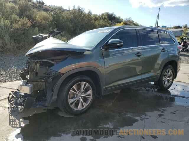 5TDBKRFH3FS135130 TOYOTA HIGHLANDER 2015