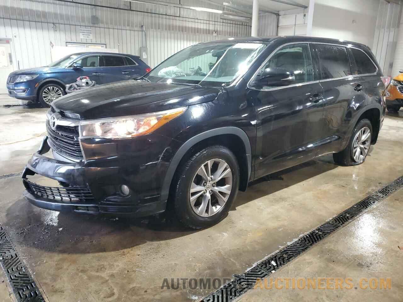 5TDBKRFH3FS177023 TOYOTA HIGHLANDER 2015