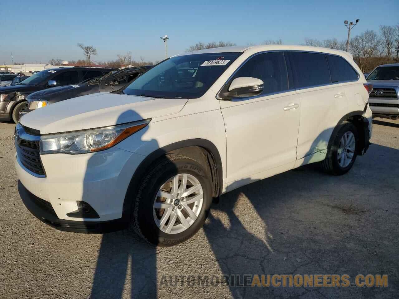 5TDBKRFH3GS253194 TOYOTA HIGHLANDER 2016