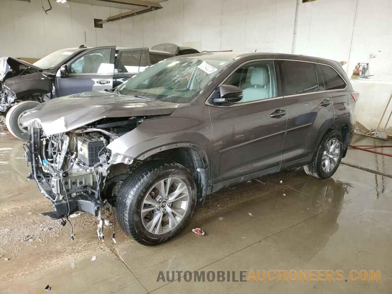 5TDBKRFH3GS285501 TOYOTA HIGHLANDER 2016