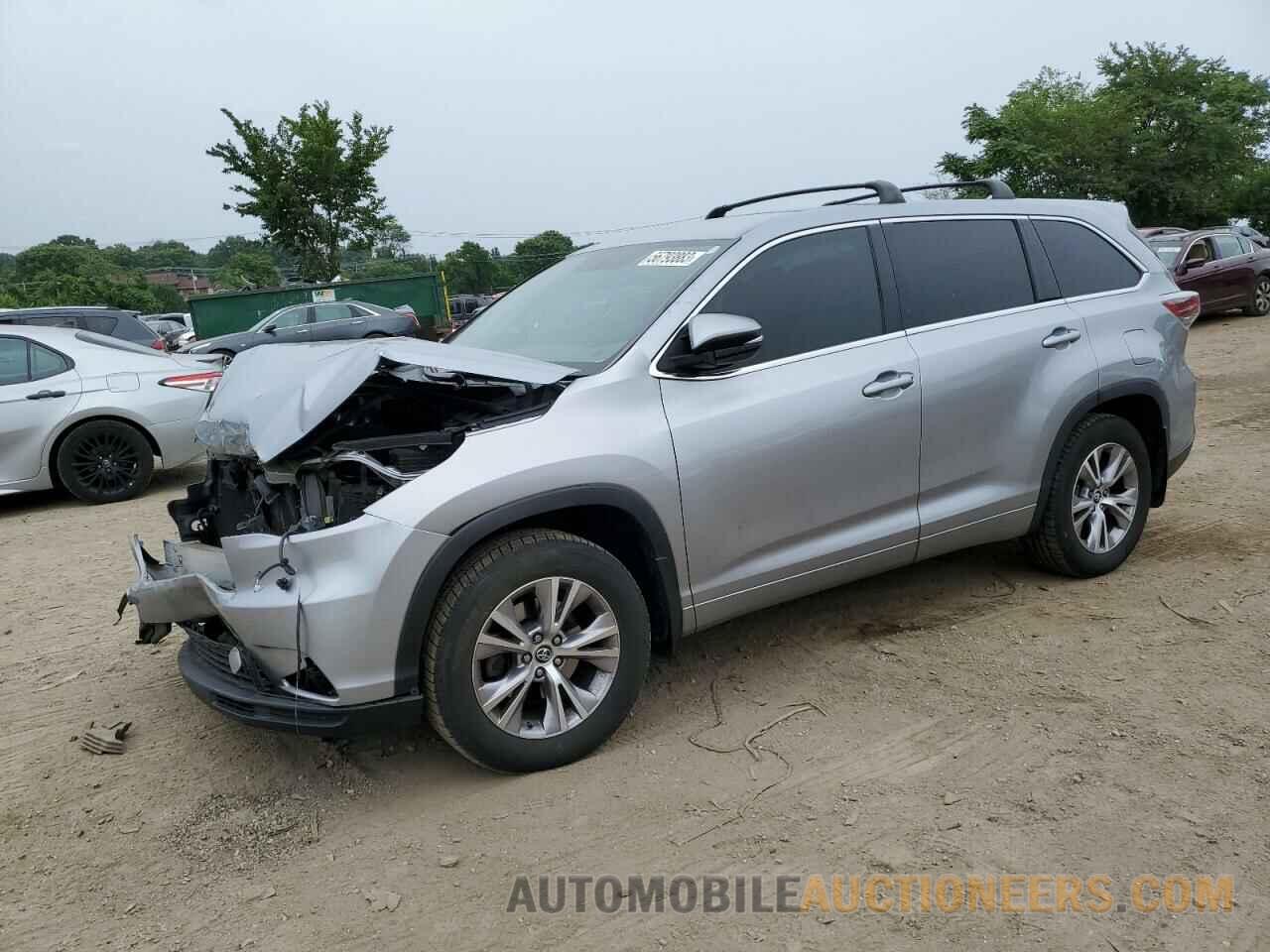 5TDBKRFH3GS339251 TOYOTA HIGHLANDER 2016