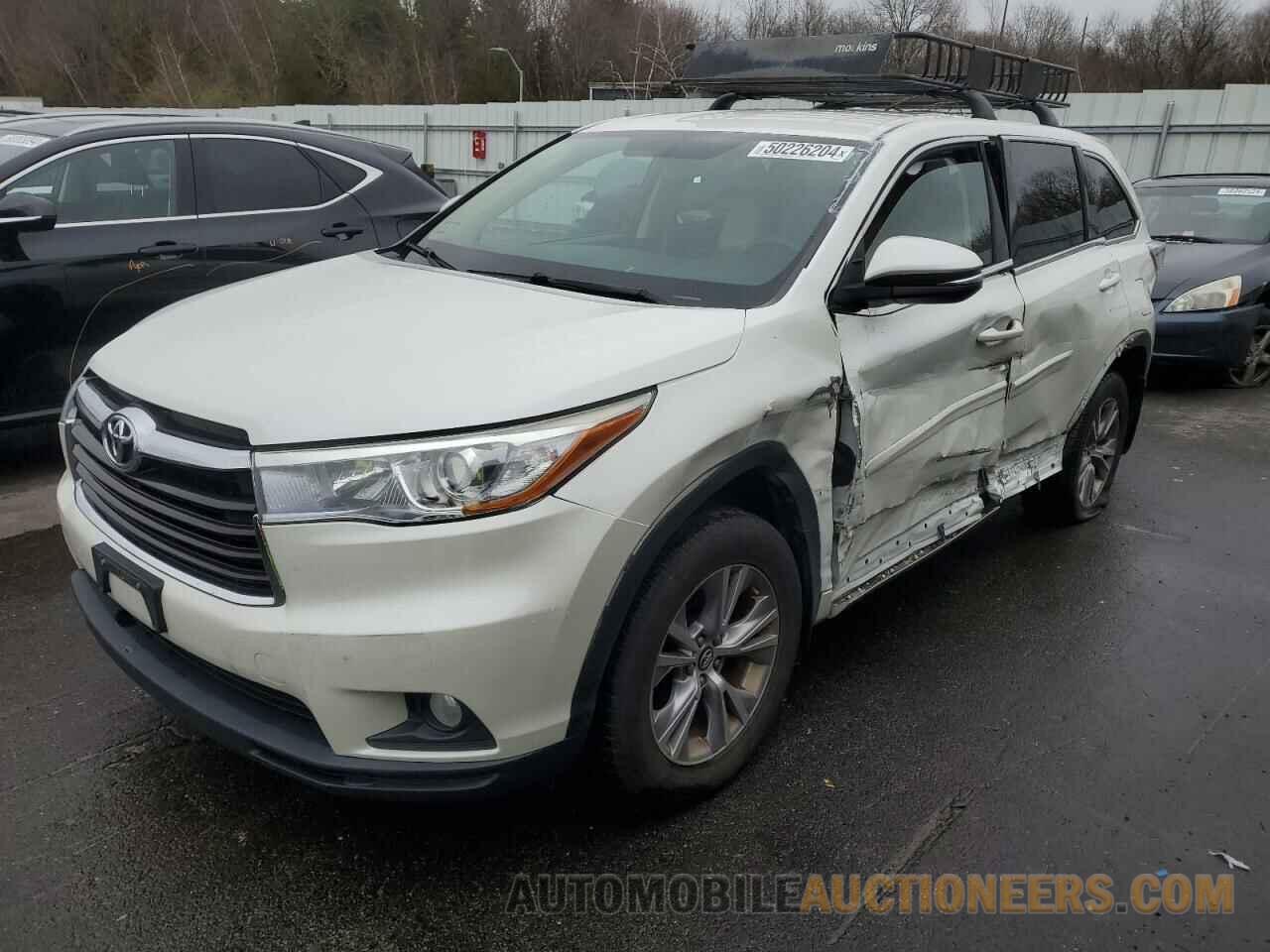 5TDBKRFH3GS340657 TOYOTA HIGHLANDER 2016